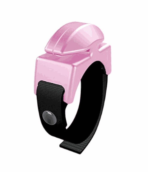 Thread Cutterz Ring Pink TLCR01P sewing thread cutter tool worn on finger