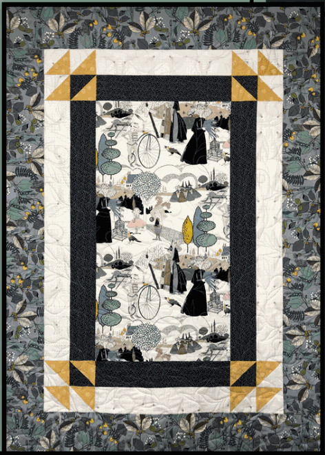 KIT Fernanda Quilt Kit America 250 Years Collection quilt pattern 55x73 inches