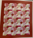 South Cross Quilt Kit featuring Lofi Loom fabrics by Rashida Coleman Hale, 55x70 inch quilt top pre-order kit