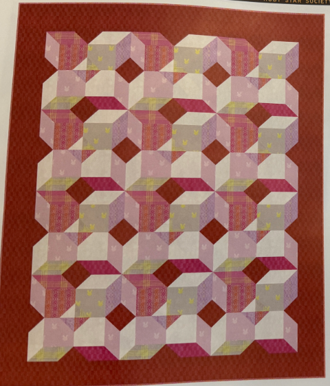 South Cross Quilt Kit featuring Lofi Loom fabrics by Rashida Coleman Hale, 55x70 inch quilt top pre-order kit