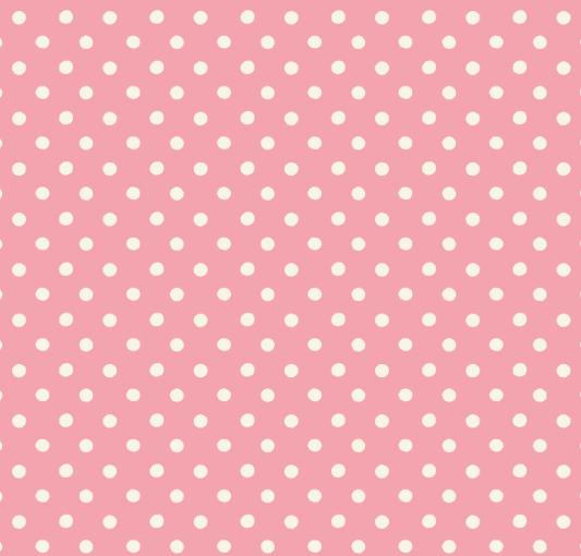 Cath Kidston® Signature Collection Button Spot Pink fabric pattern by Cath Kidston for Riley Blake Designs