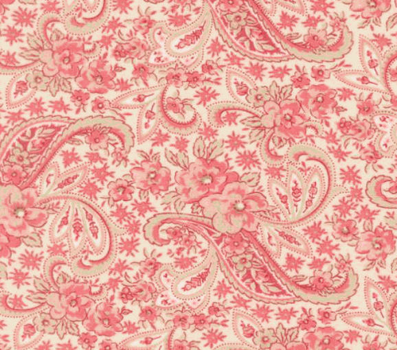 Mary Rose Backing Kit with Petals & Polka Dots fabric by Bunny Hill Designs for Moda Fabrics