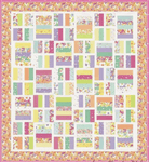 Jelly Bar Quilt Kit featuring Joysome by Corey Yoder with colorful patchwork design and fabric rolls