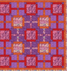 Six-Pack Party Backroads digital quilting pattern with colorful movement design