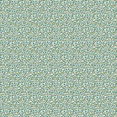 Brie Basics TILDA teal fabric pre-order half yard increments texture