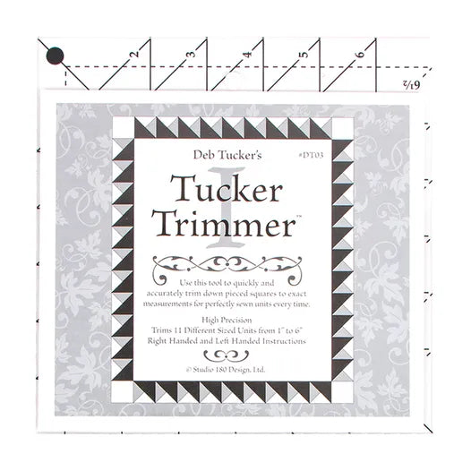 Studio 180 Tucker Trimmer I Ruler by Deb Tucker – bellarosequilts