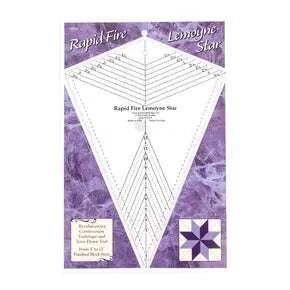 Studio 180 Lemoyne Star Ruler by Deb Tucker for precise quilting block cutting