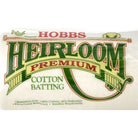 Hobbs Heirloom Premium 80/20 cotton blend batting roll for quilting and crafts