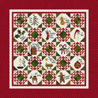 Home for the Holidays Quilt Kit 64x64 Joyful Gatherings II fabric pattern by Primitive Gatherings