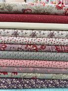 M50 Surf's Up Bundle fabric set with 10 coordinating quilting fabrics for Surf’s Up mystery quilt options Hang Ten and Riptide