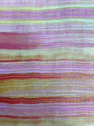 3 Yard Backing fabric with colorful horizontal stripes for quilt backing