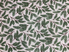 4 Yard Backing MN288 fabric with green pine leaf pattern for quilt backing