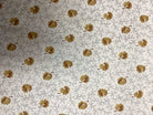 4 Yard Backing fabric with small brown floral pattern for quilt backings