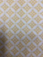 4 Yard Backing yellow quilt fabric with geometric pattern for backing