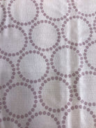3 Yard Backing MN284 fabric with purple dotted circle pattern for quilt backings