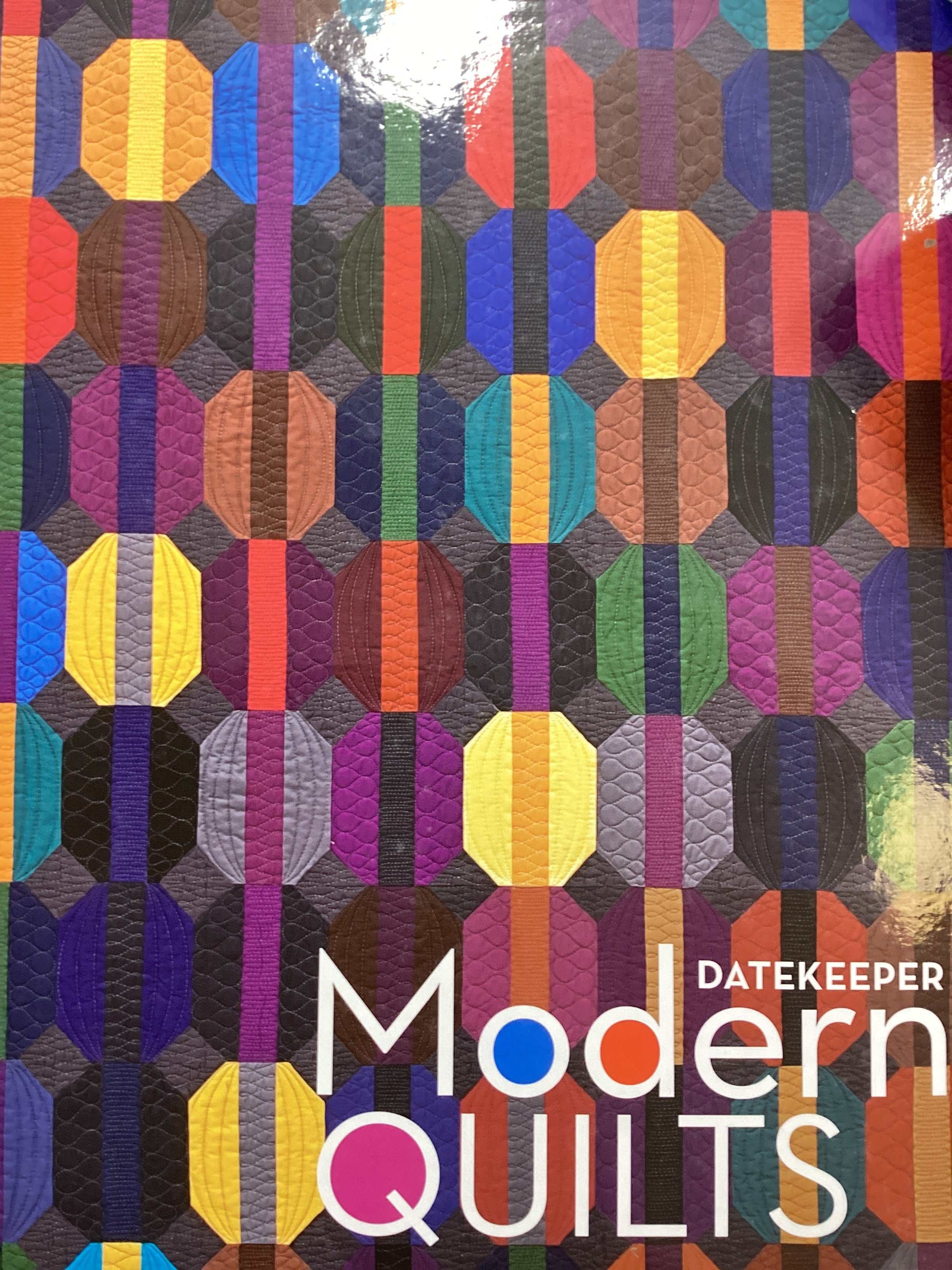 Datekeeper Modern Quilts sale printed quilt books display