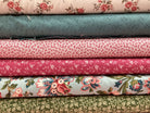 Six half yard fabric cuts and free pattern in Half Yard Bundle Kit HYBK-17