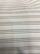 4 Yard Backing fabric with green stripes for quilt backings