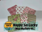 M50 Happy Go Lucky fabric quarter-yard bundle 019 colorful patterns