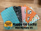M50 Happy Go Lucky quarter-yard fabric bundle curated by Bella Rose Quilts for mini mystery quilt project