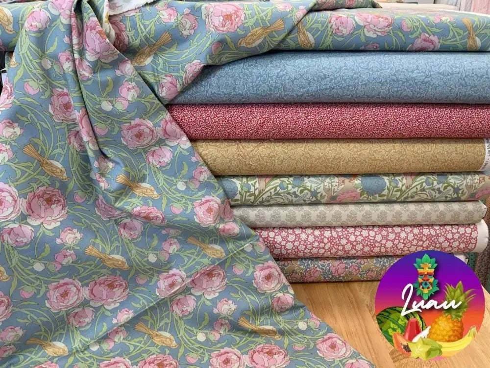 M50 Luau Kit 13 TILDA Blue M50-LUAU-013 Curated by Bella Rose Quilts Kit