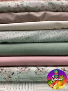 M50 Luau Kit quilt fabric bundle with front, binding, and backing options curated by Bella Rose Quilts