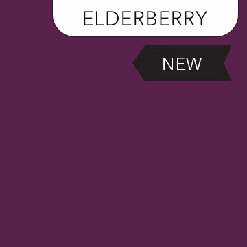 Colorworks Premium Elderberry fabric by Northcott Fabrics in deep purple shade sold in half-yard increments