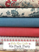 Six half-yard cuts fabric bundle for quilting Six-Pack Party Bundle