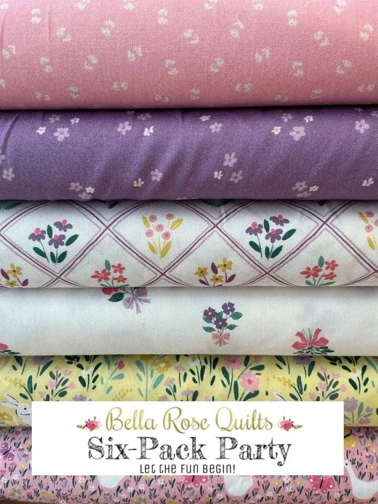 Six half-yard cuts fabric bundle for quilting Six-Pack Party Bundle backroads design