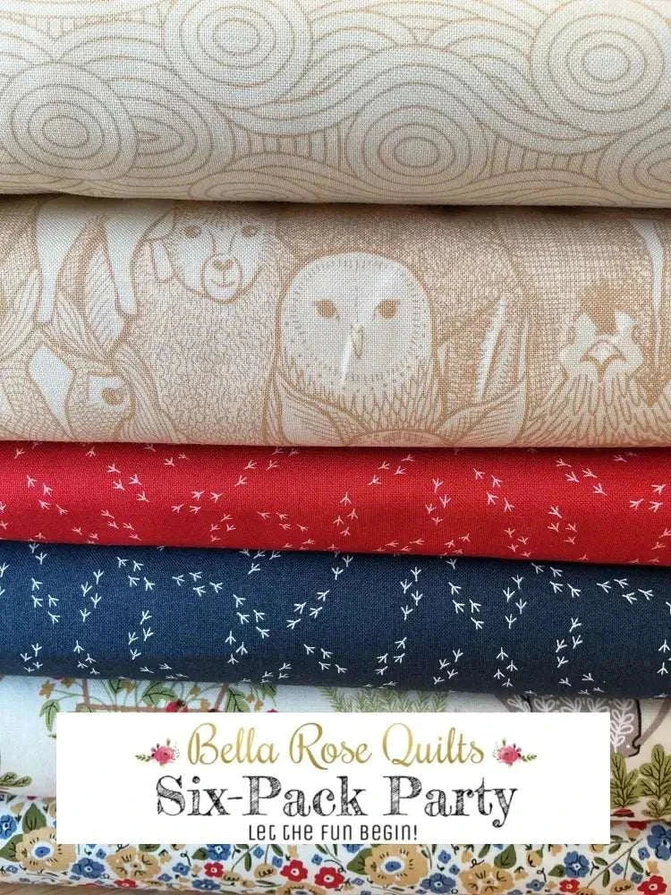 Six-Pack Party Bundle fabric half-yard cuts for quilt making