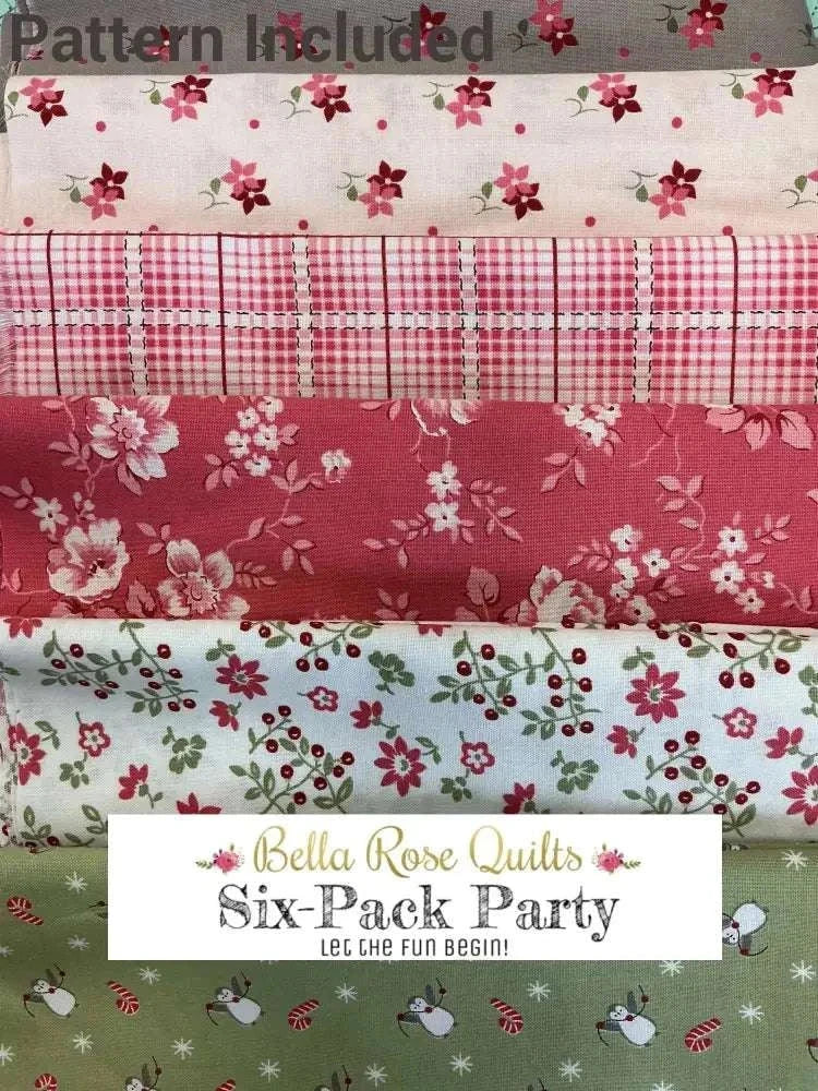 Six-Pack Party Bundle Presto Change-0 fabric cuts for quilt making