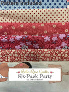 Six-Pack Party Bundle fabric cuts for quilt making Presto Change-0 design