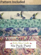 Six-Pack Party Bundle fabric cuts for quilt making