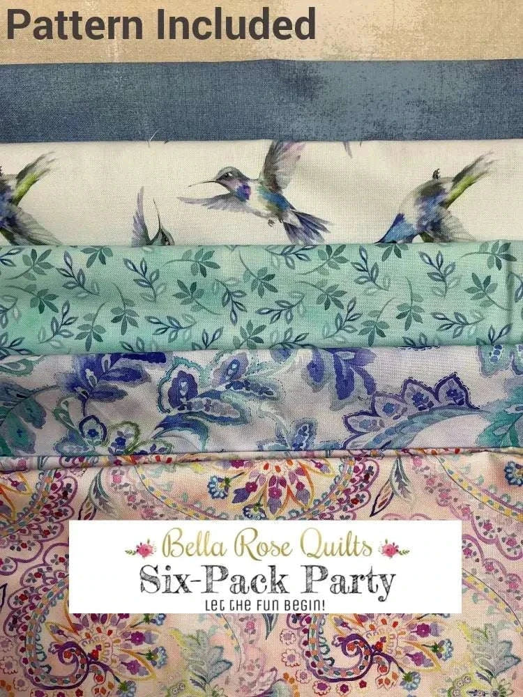 Six-Pack Party Bundle fabric cuts for quilt making