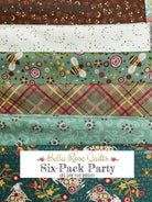Six-Pack Party Bundle fabric cuts for quilt making with Bella Rose Quilts community