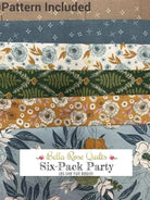 Six-Pack Party Bundle fabric cuts for quilt making with Bella Rose Quilts