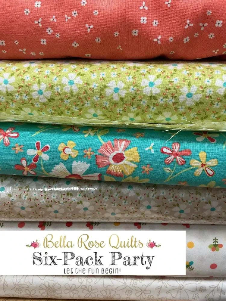 Six-Pack Party Bundles fabric half-yard cuts for quilting projects
