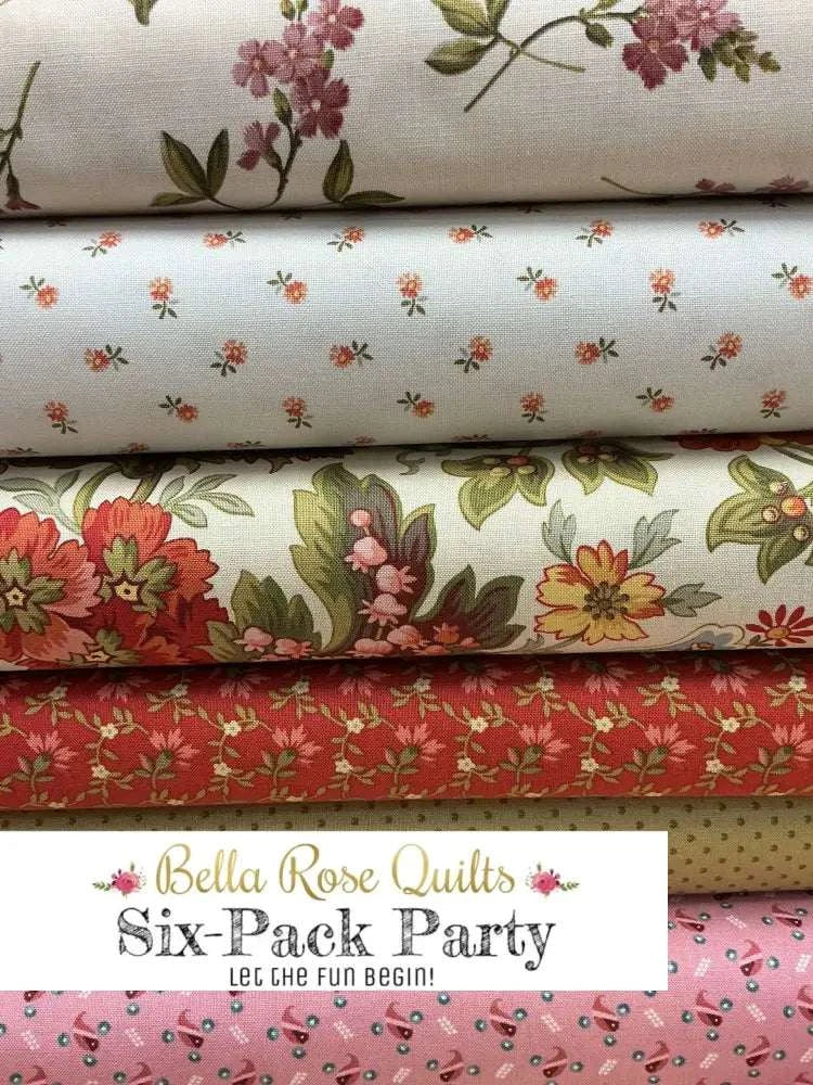 Six-Pack Party Bundles six half-yard fabric cuts for quilting projects
