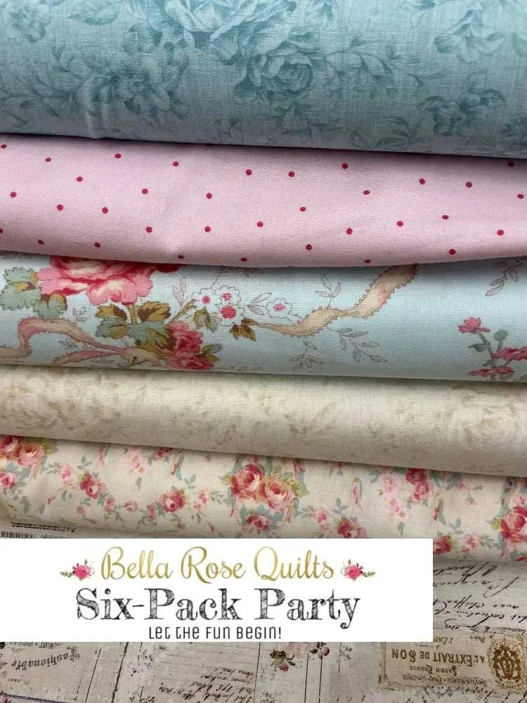 Six-Pack Party Bundles fabric half-yard cuts for quilting projects