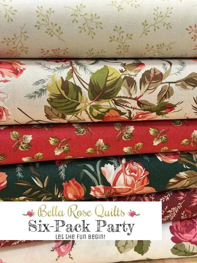 Six-Pack Party Bundle six half-yard fabric cuts for quilt making