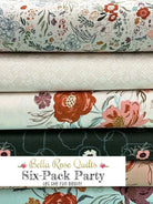Six-Pack Party Bundles six half-yard fabric cuts for quilting projects