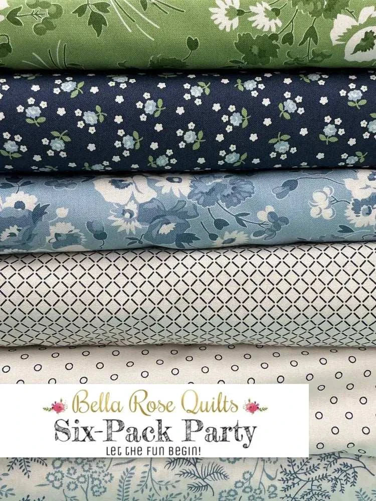 Six-Pack Party Bundle fabric cuts for quilt making with community support