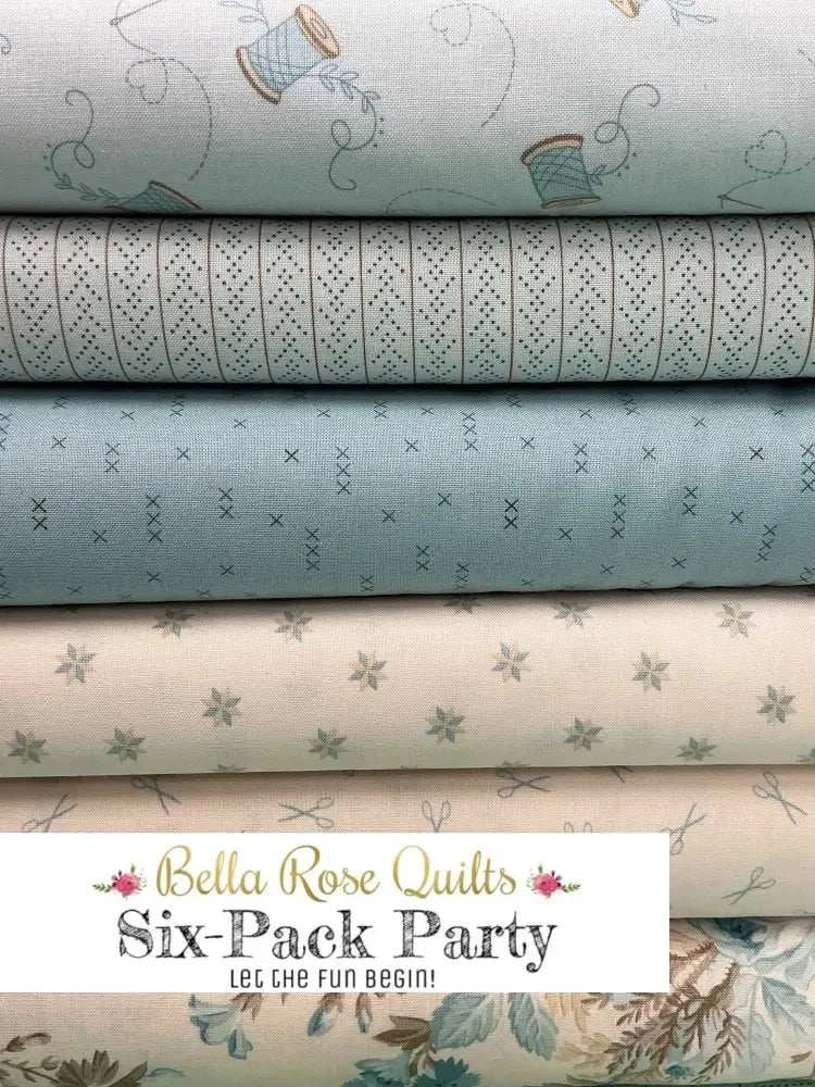 Six-Pack Party Bundle six half-yard fabric cuts for quilting projects