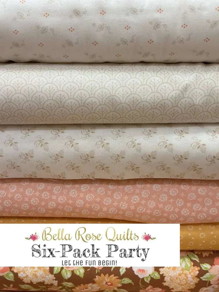 Six-Pack Party Bundles six half-yard fabric cuts for quilting projects