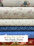 Six-Pack Party Bundles six half-yard fabric cuts for quilting projects