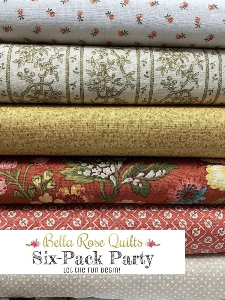 Six-Pack Party Bundles fabric cuts for quilting and throw quilts