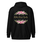 Bella Rose Quilts Hoodie in multiple colors with zip and hood, unisex heavy blend sweatshirt