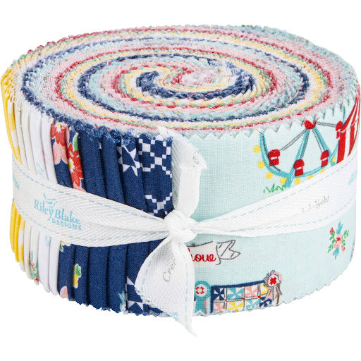 Quilt Fair Jelly Roll Kit featuring Quilt Fair by Tasha Noel for Riley –  bellarosequilts