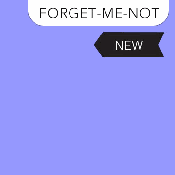 Colorworks Premium Forget Me Not fabric by Northcott sold by half yard
