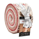 Joie De Vivre Jelly Roll pre-cut fabric strips with coordinating floral designs by Moda